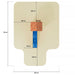 Fungoo CAROL1 Spielturm mit Rutsche Sandkasten Holz