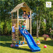 Fungoo CAROL1 Spielturm mit Rutsche Sandkasten Outdoor