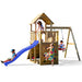 Fungoo CAROL3 Spielturm mit Rutsche Schaukel Kletterwand Outdoor