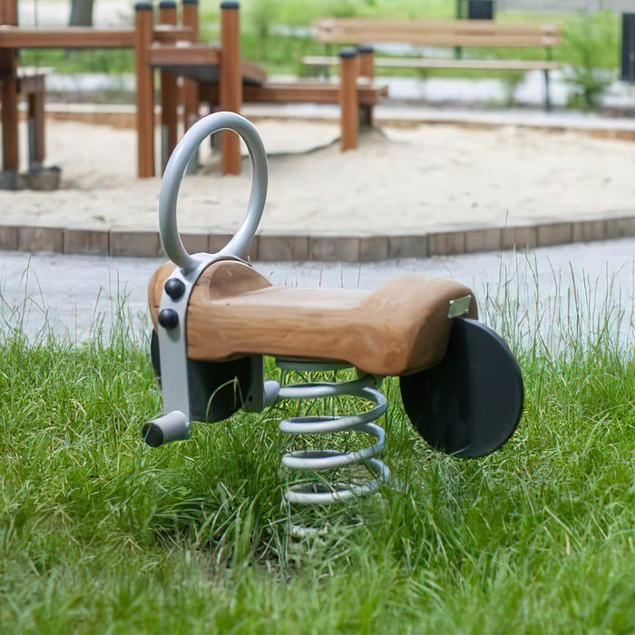 Larslaj Federwippe Monty Outdoor Spielgeraet Wippe 2 Jahre U3 Holz Schule