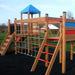 Larslaj Klettergeruest Alina Outdoor Spielgeraet Kletterturm 3 Jahre Holz Ansicht