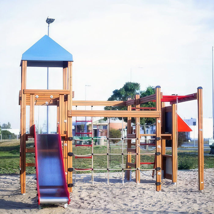 Larslaj Klettergeruest Ares Outdoor Spielgeraet Kletterturm 3 Jahre Holz Schule