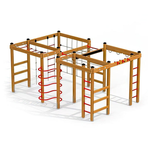 Larslaj Klettergeruest Kilian Outdoor Spielgeraet Kletterturm 3 Jahre Holz Spielplatz