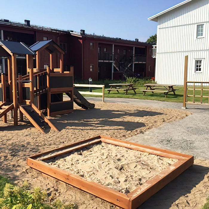 Larslaj Sandkasten Albero Outdoor Spielgeraet Sandkiste 1 Jahre U3 Holz Kita