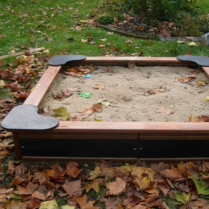 Larslaj Sandkasten Lenny Outdoor Spielgeraet Sandkiste 1 Jahre U3 Holz Schule