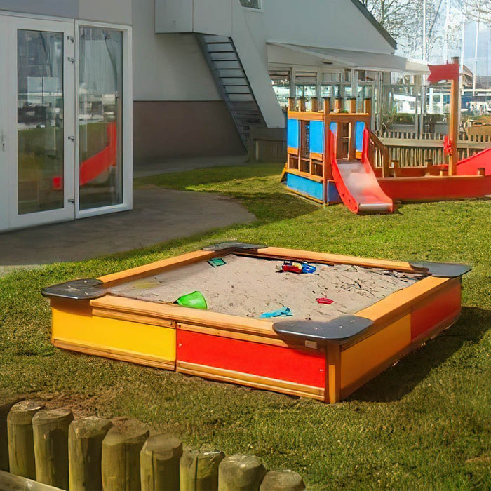 Larslaj Sandkasten Sina Outdoor Spielgeraet Sandkiste 1 Jahre U3 Holz Kindergarten