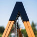 Larslaj Schaukel Heidi Outdoor Spielgeraet Holzschaukel Kinderschaukel 3 Jahre Holz Kita