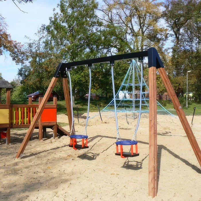 Larslaj Schaukel Luka Outdoor Spielgeraet Babyschaukel Kinderschaukel 1 Jahr U3 Holz Kita