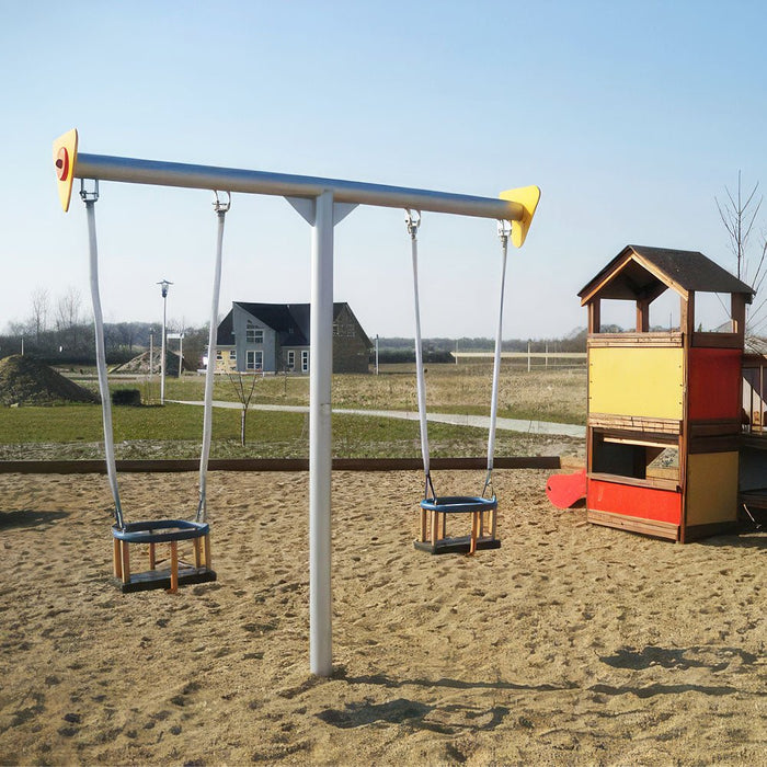 Larslaj Schaukel Merle Outdoor Spielgeraet Babyschaukel Kinderschaukel 1 Jahr U3 Holz Kinder