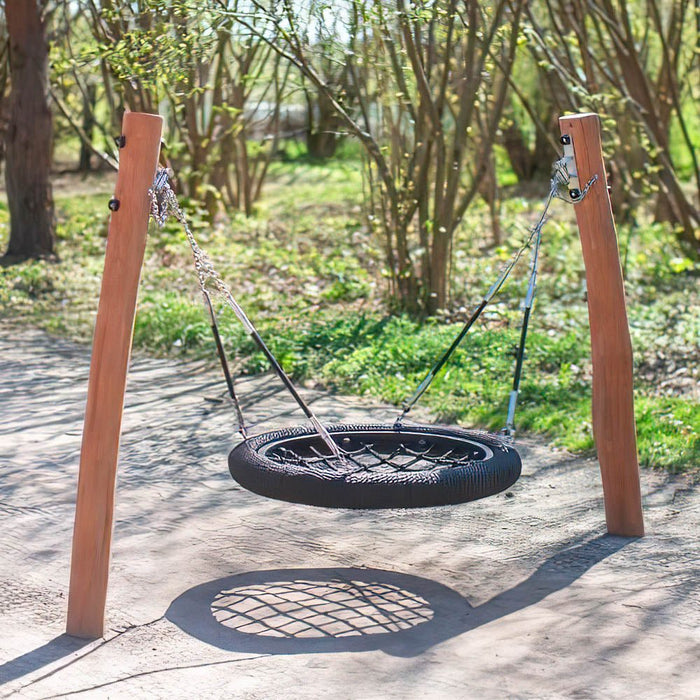 Larslaj Schaukel Oliver Outdoor Spielgeraet Nestschaukel Kinderschaukel 3 Jahre Holz Spielplatz