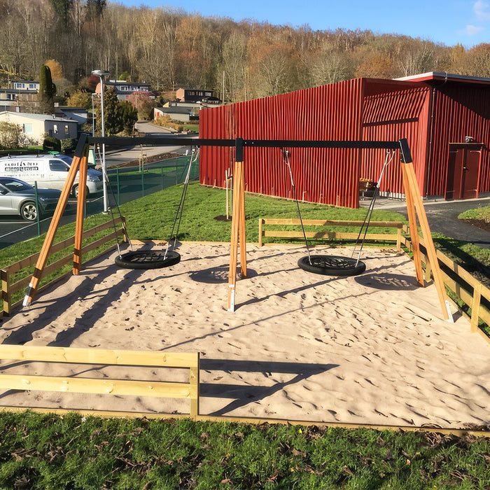 Larslaj Schaukel Romy Outdoor Spielgeraet Nestschaukel Kinderschaukel 3 Jahre Ansicht