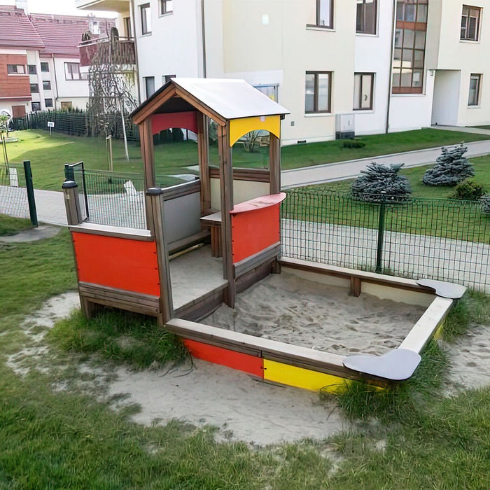 Larslaj Spielhaus Julien Outdoor Spielgeraet Kinderhaus 1 Jahre U3 Holz Kita