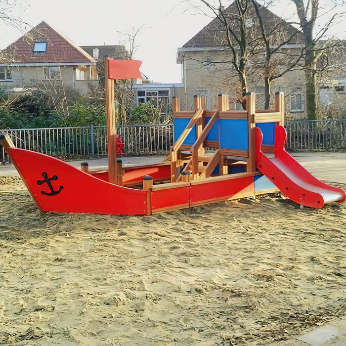 Larslaj Spielturm Seerauber Outdoor Spielgeraet Kletterturm 1 Jahre U3 Holz Kita