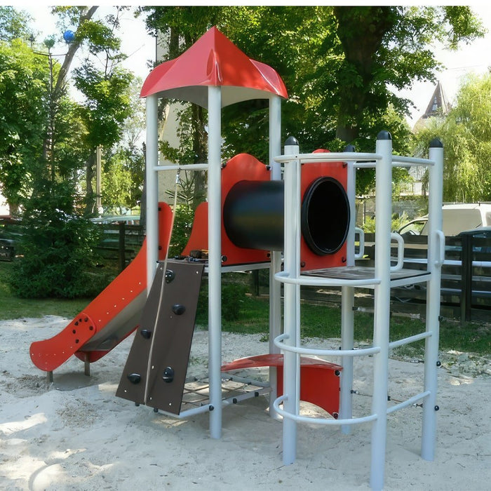 Spielturm Nero, Ab 3 Jahren, kletter, Gewerbefabrik